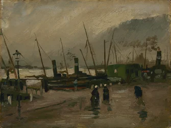 De De Ruijterkade in Amsterdam